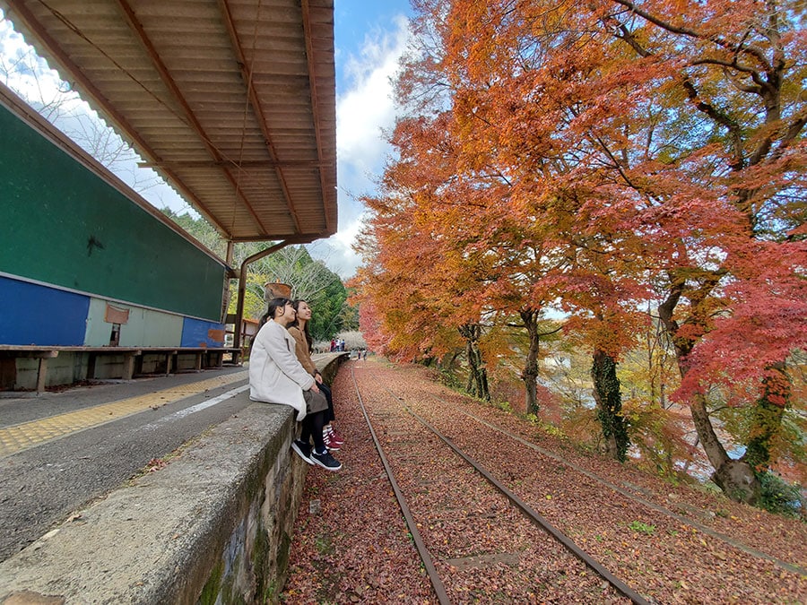 名鉄三河線廃線路。