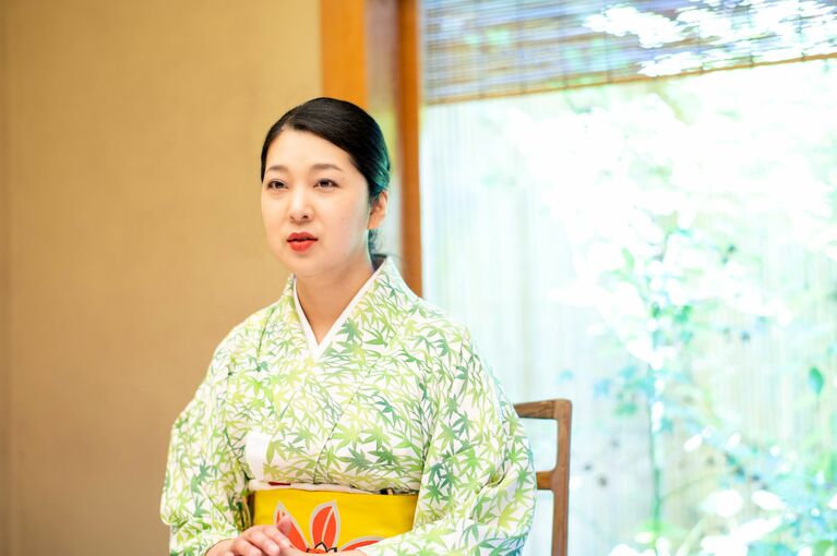 「いまは父と母の菊乃井を守る」という方針を、夫婦で共有しています　©志水隆／文藝春秋