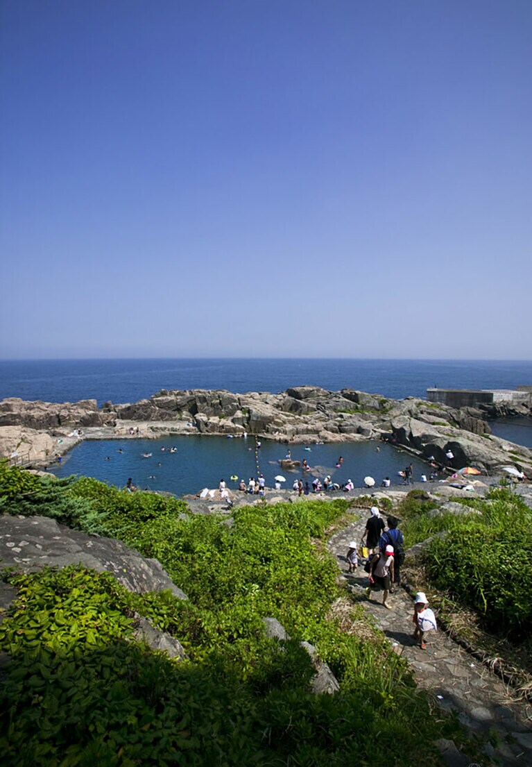 【岩手県】侍浜海水プール。