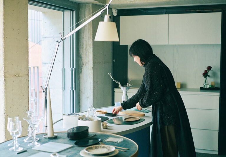 店員のイ・ジヘさん。