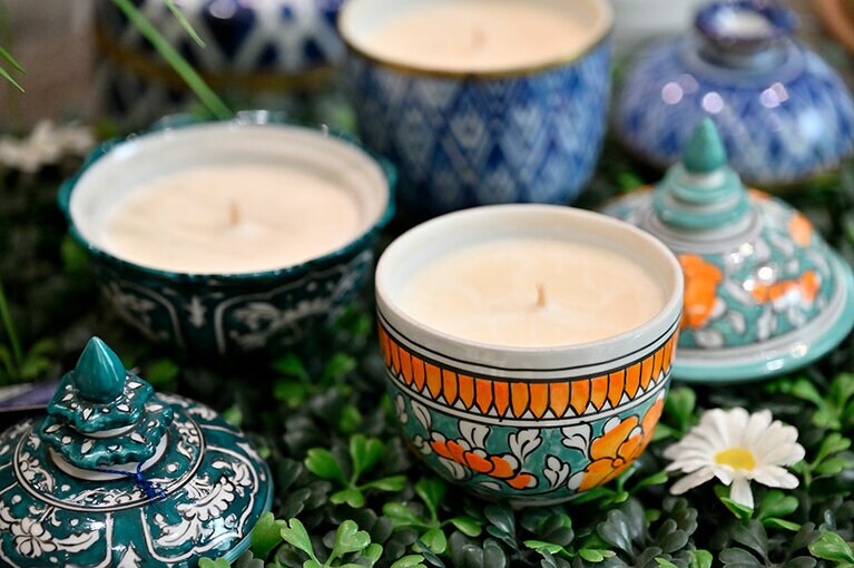 スパ「センバリー」はオリジナルのプロダクトも充実している。