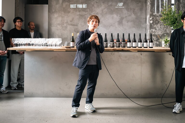 ニューバランスジャパン マーケティング部 ディレクターの鈴木健。