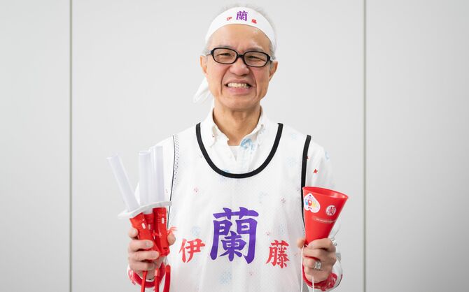 「紅白歌合戦」でも話題になった「全キャン連」~「全ラン連」の石黒謙吾さん ©文藝春秋 撮影・三宅史郎
