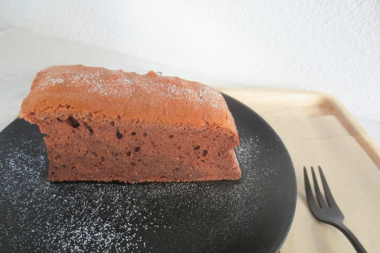 「台湾カステラ・ダークチョコレート」シングル650円(ダブルは1,200円)。