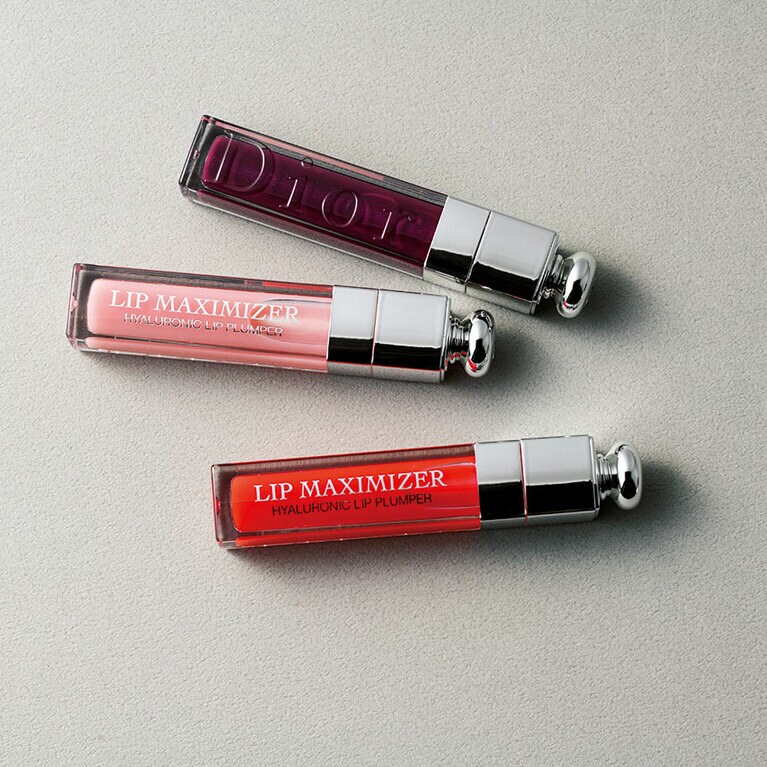 ディオール アディクト リップ マキシマイザー 定番色全8色(上から：026※、001、015) 各4,070円／パルファン・クリスチャン・ディオール(※026は11/5[金]発売限定色)