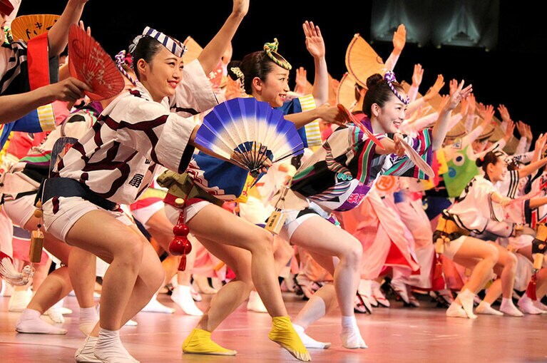 【徳島県】秋の阿波おどり。