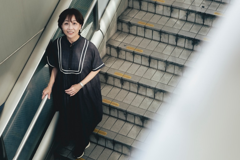 韓国語翻訳者の小山内園子さん。