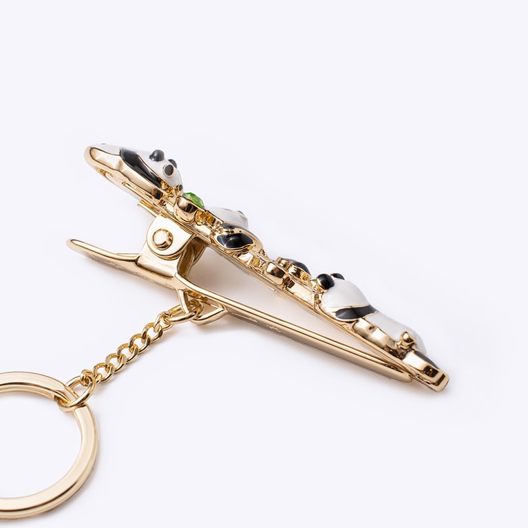 シャン・ド・エルブ／バックキークリップ 2,860円。