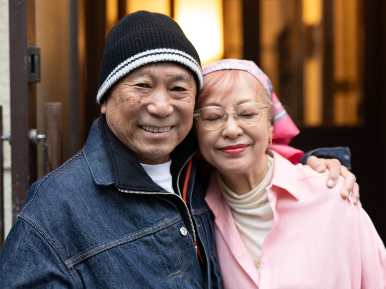 左：近田春夫さん、右：安野ともこさん。