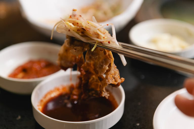 本家特製のタレもあとを引くおいしさ。