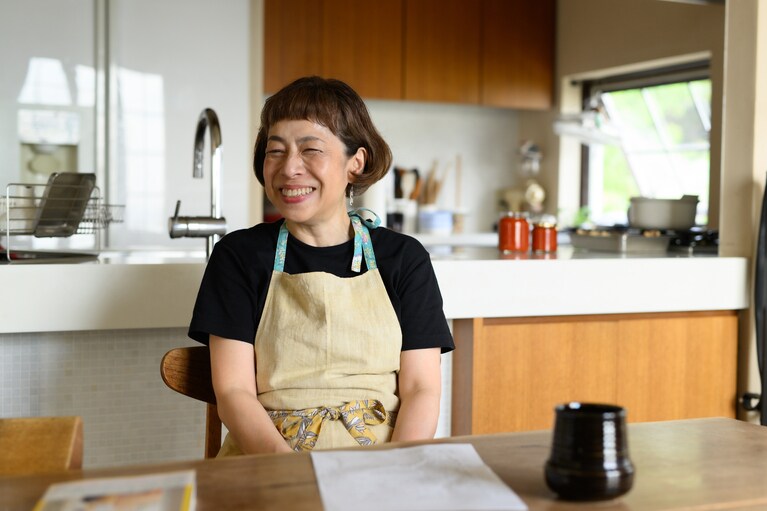 優しく悩みに答える飛田和緒さん。