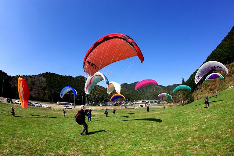 【兵庫県】パラグライダーから見る大自然。