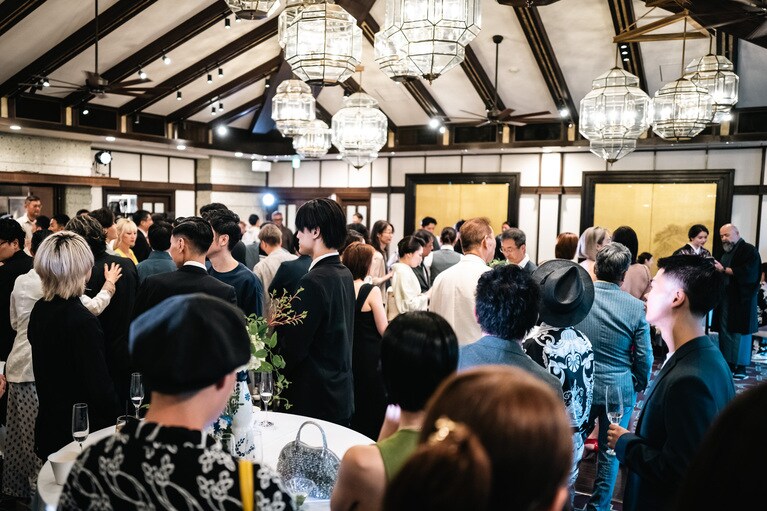 関西のみなさんを中心に、東京からも多数のセレブリティが駆けつけました。