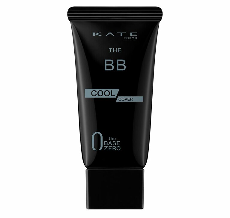 汗・皮脂によるメイク崩れに強いＢＢクリーム。３種の冷感成分配合で、塗った瞬間ひんやり感じる。毛穴や色ムラをしっかりカバーしながら、皮脂固化カバーパウダーで余分な皮脂は固めて広げない。ニキビのもとになりにくい設計で、洗顔料でも落とせるなど、使い勝手もかなりよい。ケイト　ザＢＢ（クール＆カバー） EX-1、EX-2 全2色 SPF24/PA+++（数量限定発売）各1,540円（編集部調べ）／カネボウ化粧品