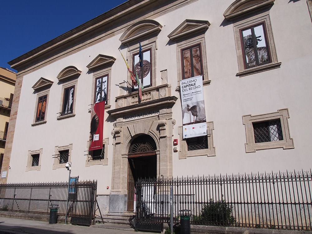 シチリア州立パレルモ考古学博物館、通称“サリナス・ミュージアム”。長い修復期間を経て、2016年にプレオープン。2018年から本格的に再開した。