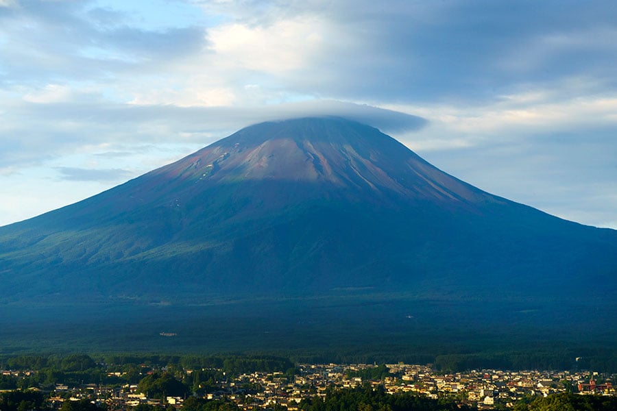 雄大な富士山を間近に感じながら、緩やかに時が過ぎていく。