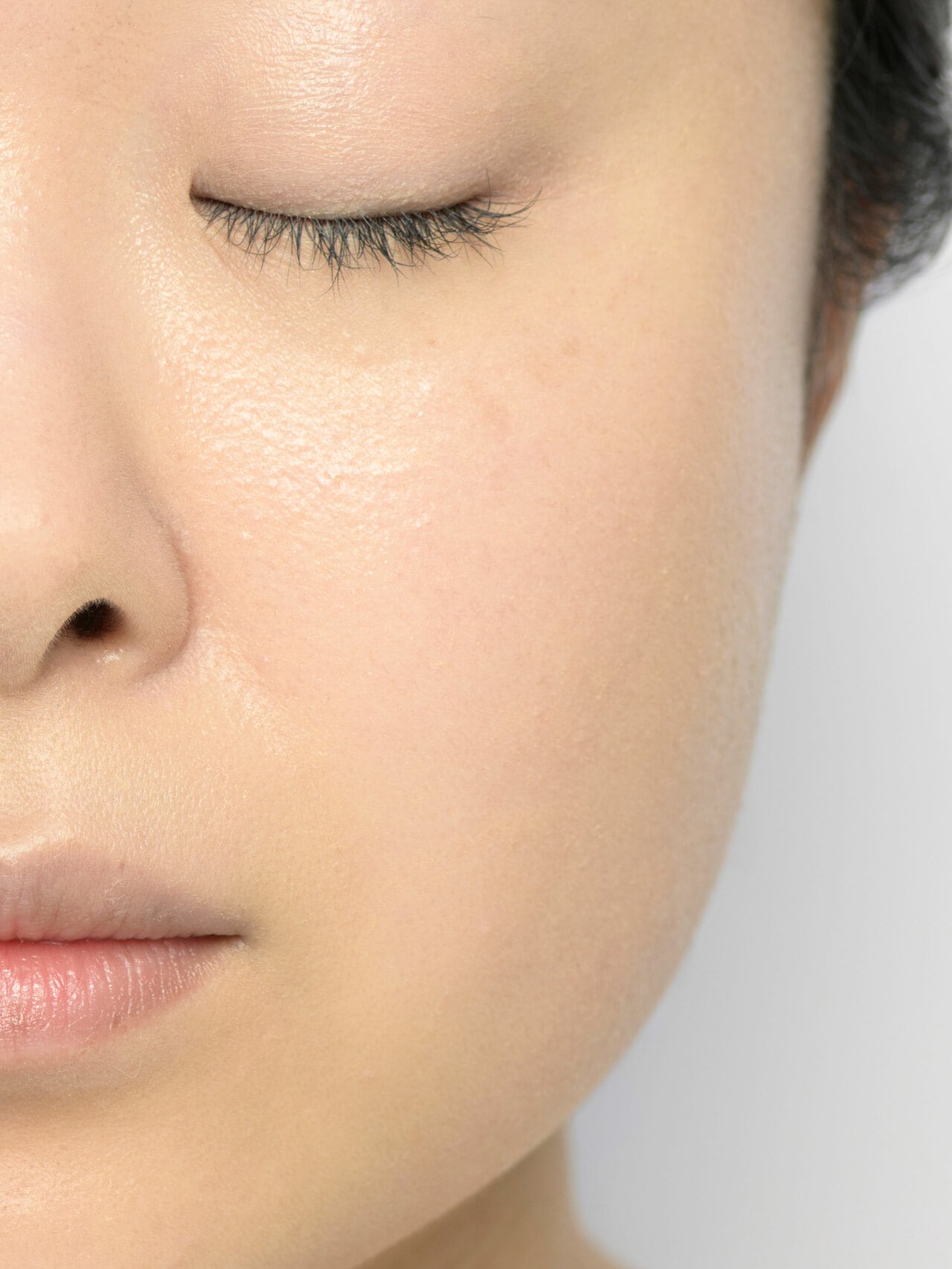 キャンメイク フィットグロウクッション使用イメージ。