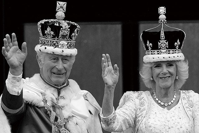2023年5月、チャールズ国王の戴冠式にて。©Aflo