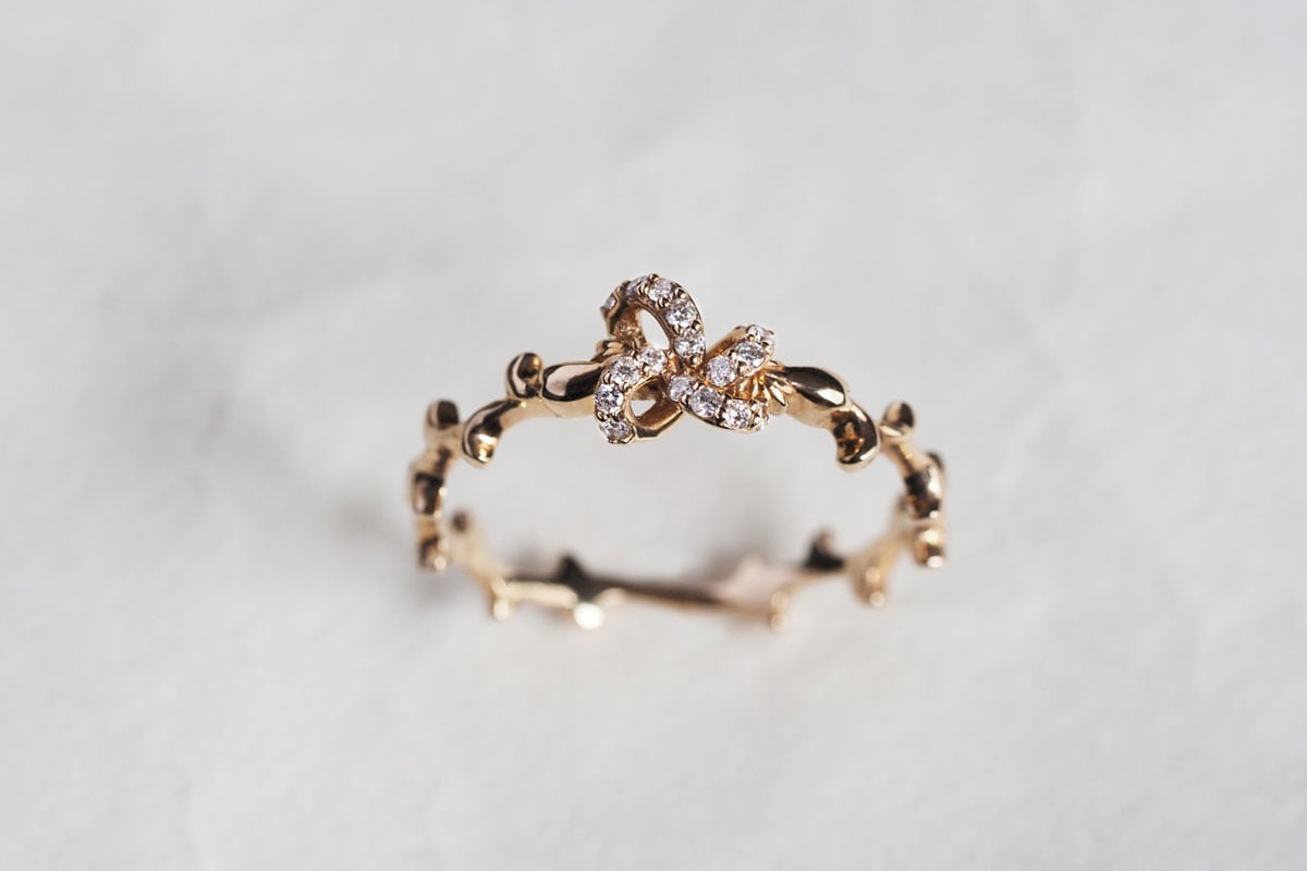 PARCELLE JEWELRY リング 79,200円。【取扱店舗】新・横・大・京