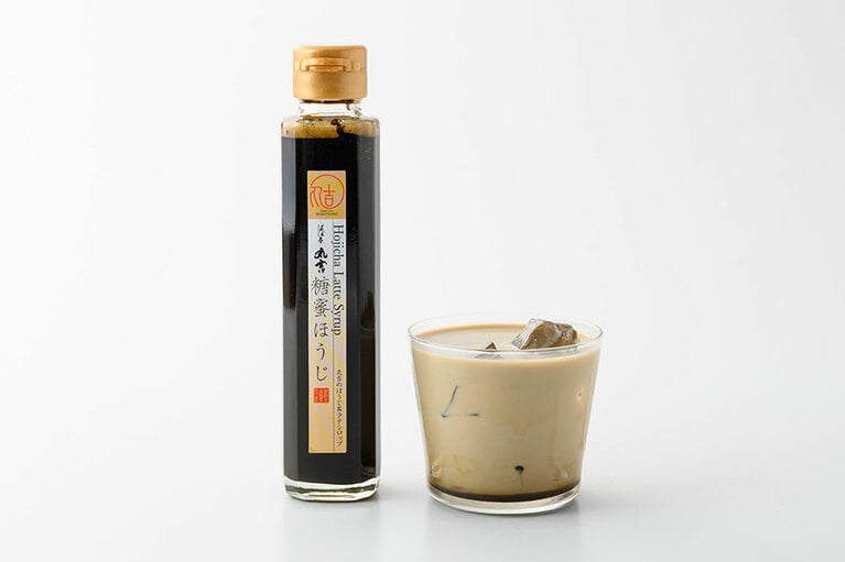 近江茶丸吉「焙じ茶ラテシロップ　糖蜜ほうじ」1,404円（190g）／滋賀県
