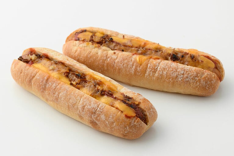 デンマークソーセージドッグ 300円。