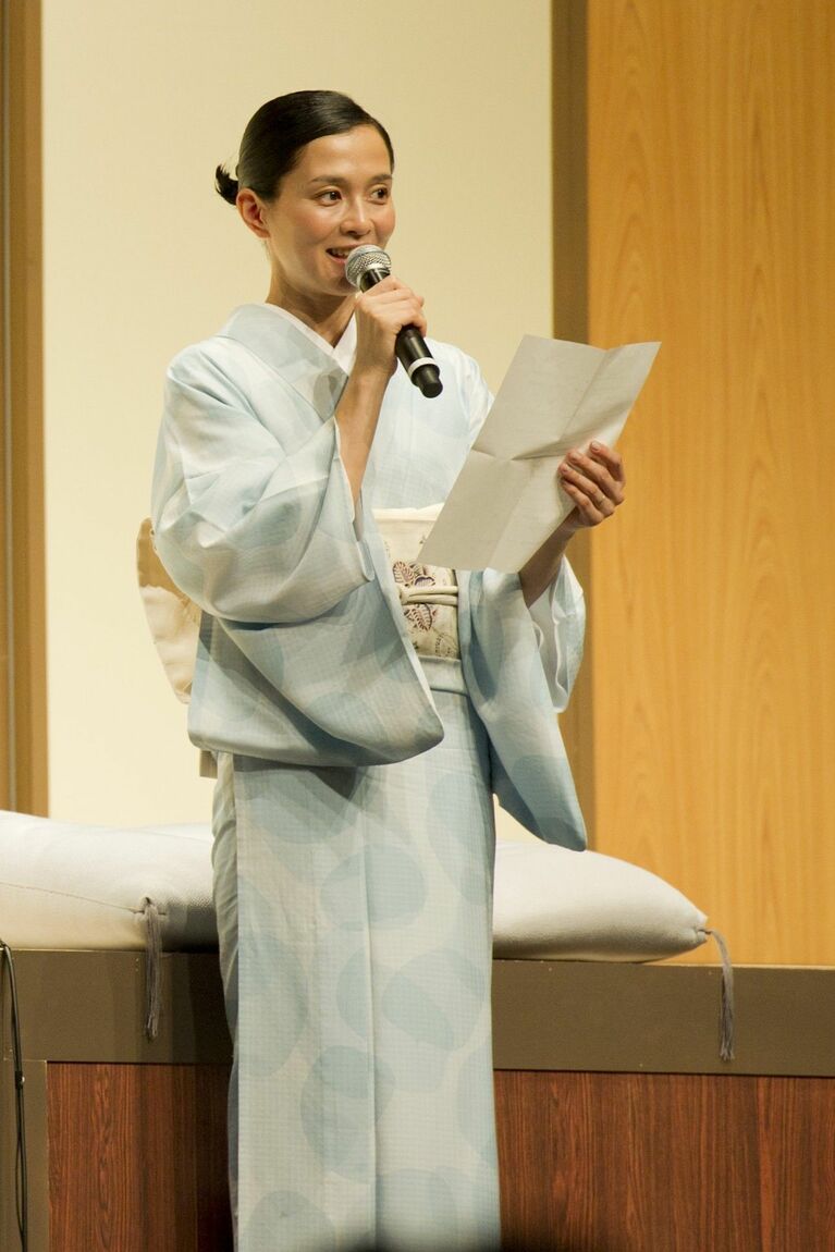 豊臣秀吉の母「なか」を演じる坂井真紀さん　©文藝春秋