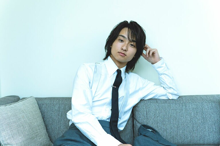 奥平大兼16歳、期待の新星の素顔 初トライアルで長澤まさみの息子役に