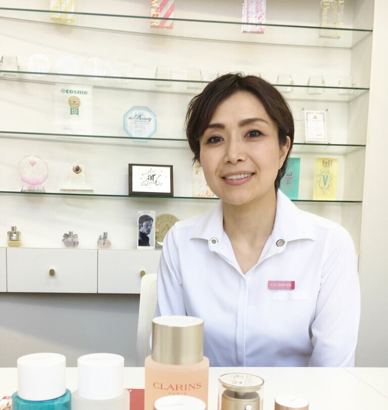 クラランスのトレーナー野原純子さん
