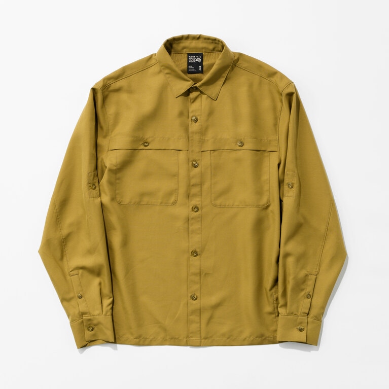 マウンテンハードウェア “サンドリフトクーリングロングスリーブシャツ”／12,100円。