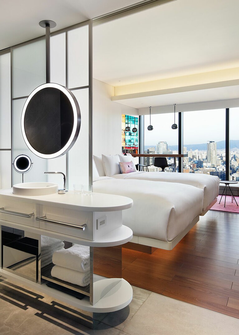 遊び心いっぱいで、快適性も抜群の「ワンダフルルーム ツイン」。