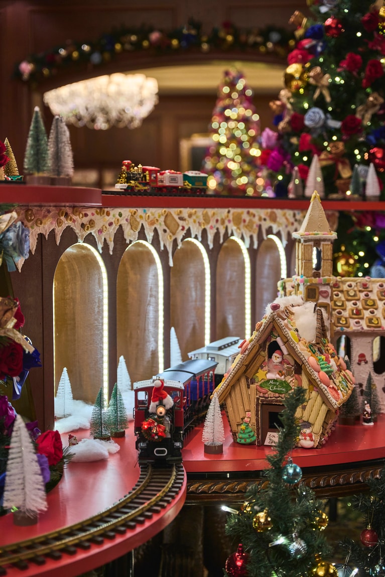 ザ・リッツ・カールトン大阪のクリスマスツリー。