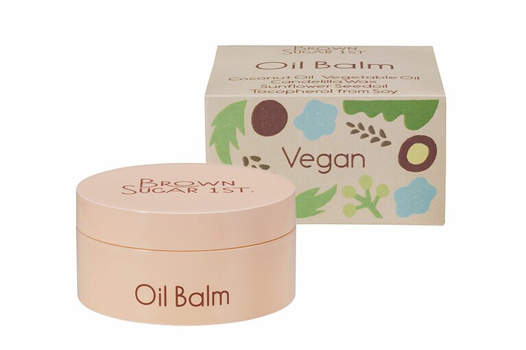 ブラウンシュガーファースト オイルバーム 10g 1,200円、40g 2,800円(写真)／ビーバイ・イー(2019年10月12日[土]発売)。