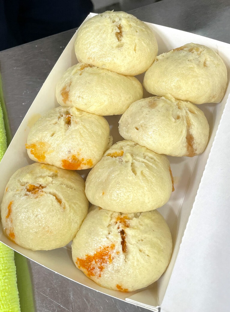 豆漿などのドリンクも4種類販売しています。甘い米漿や黒豆を使った黒豆漿など、ひと手間かかったドリンクを飲めるのがうれしい。