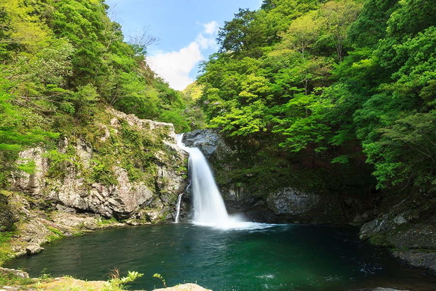 【奈良県】清納の滝。