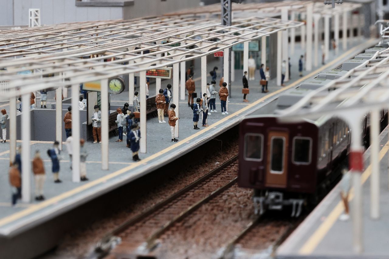 箕面線と宝塚線が乗り入れる石橋阪大前駅。利用者も多い