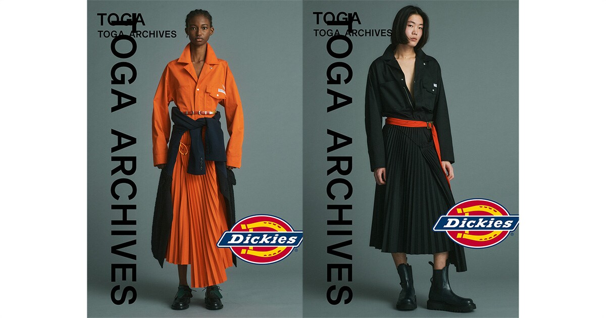 TOGA×Dickies コラボコレクションが発売開始