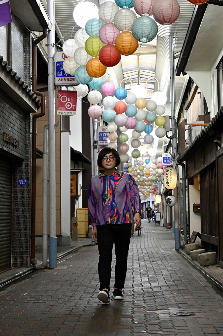 松原タニシ氏。