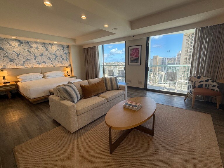 新設した限定6室のジュニアスイート。