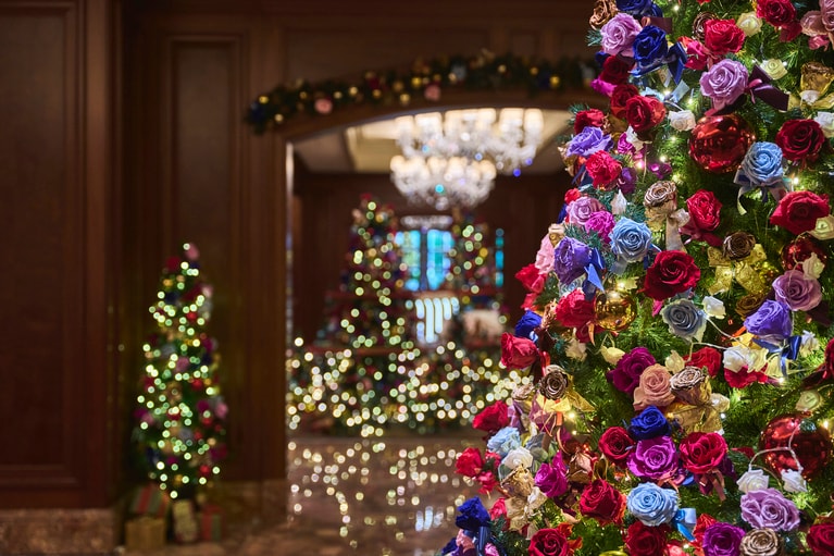 ザ・リッツ・カールトン大阪のクリスマスツリー。