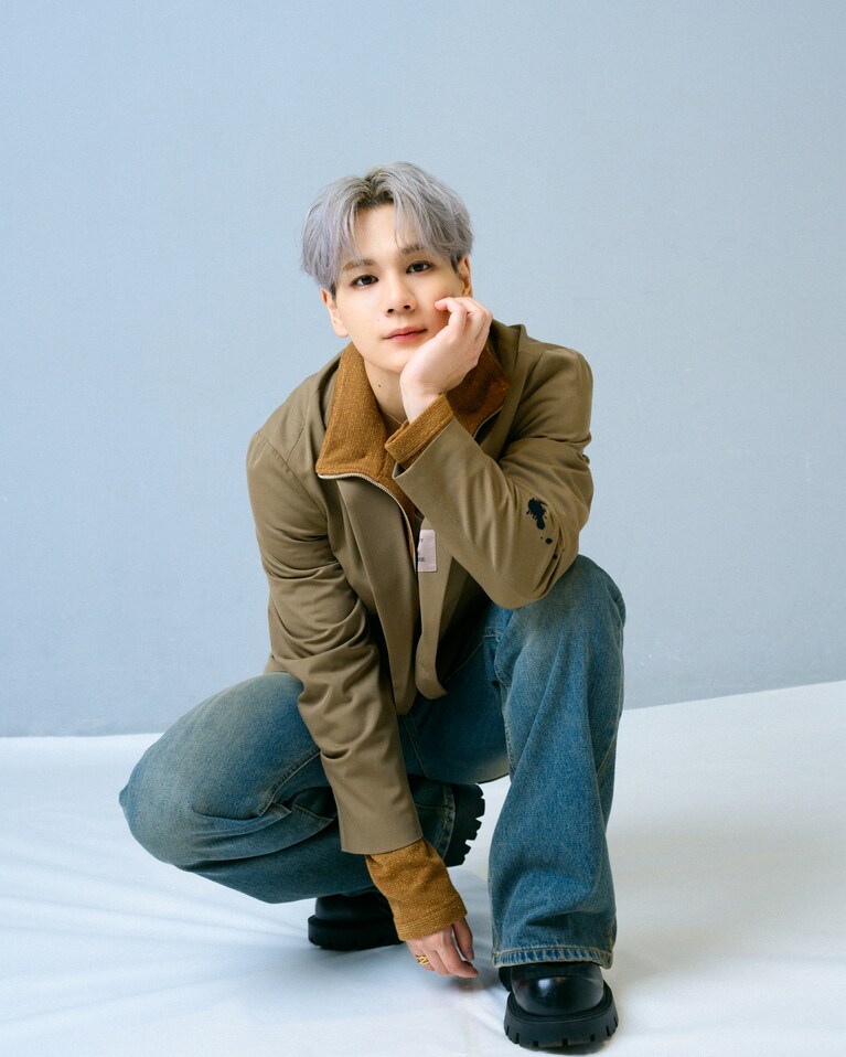 豆原一成さん（JO1）。