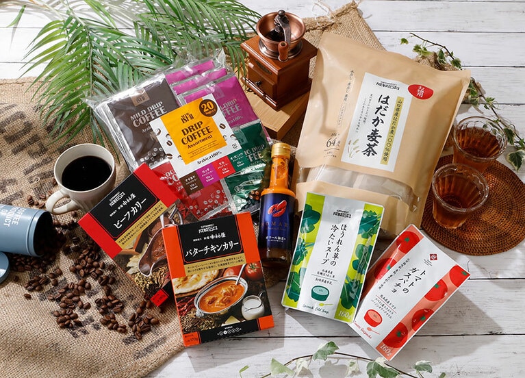 「グロサリー部門」最新ベストヒット商品詰め合わせ 4,000円（税込・送料込）。