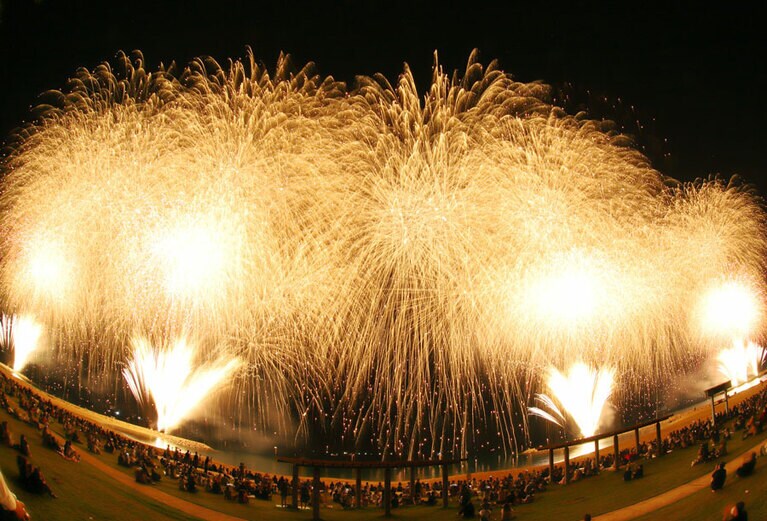 【和歌山県田辺市】田辺花火大会。