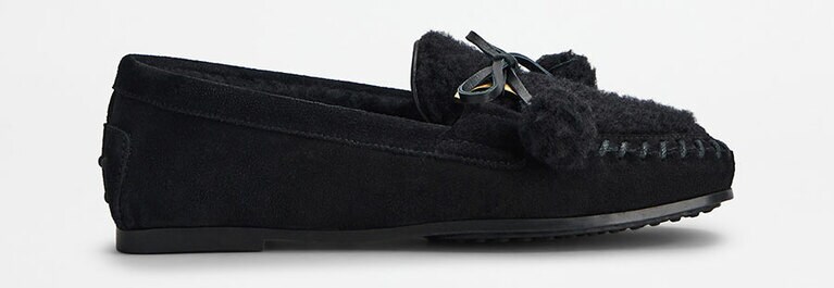 トッズ シティ ゴンミーニ H0.5cm 全5色 各86,900 円／トッズ・ジャパン(日本限定販売)