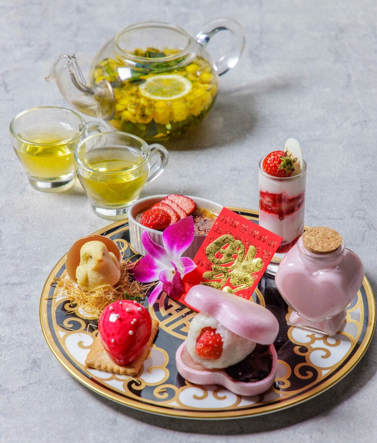 スイーツのプレート。