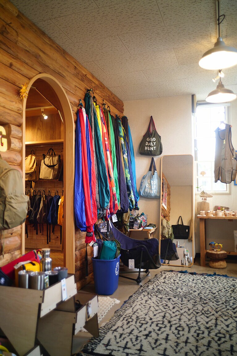 入り口のディスプレイにもワクワク。