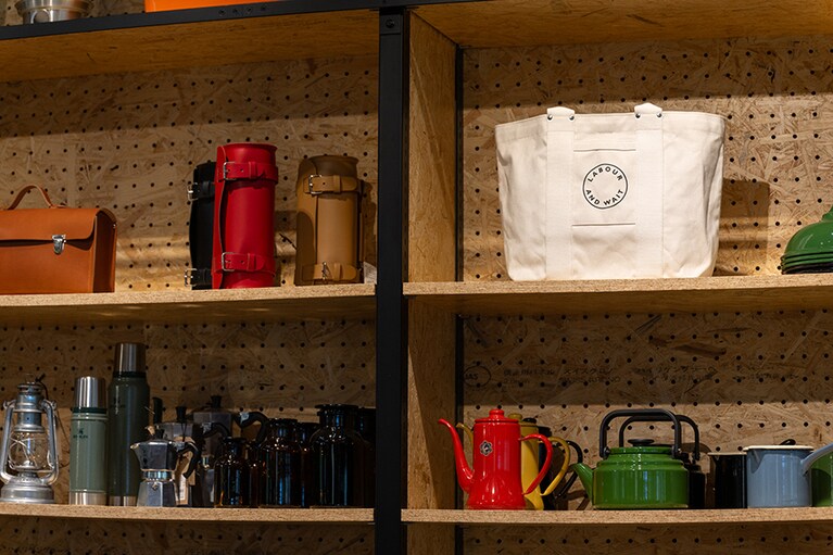 アパレルだけでなく生活雑貨まで。